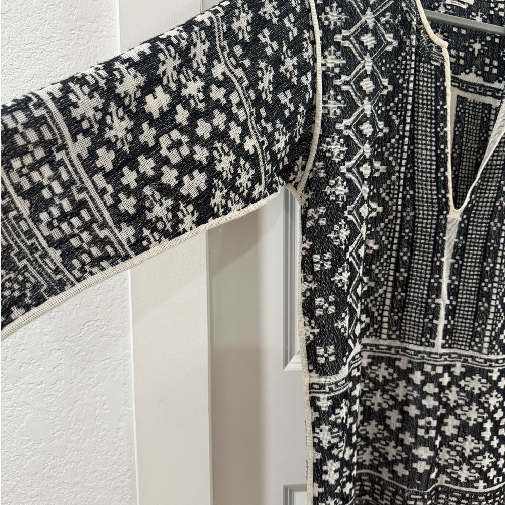 Isabel Marant Black and White Patterned tunic - Picture 4 of 5